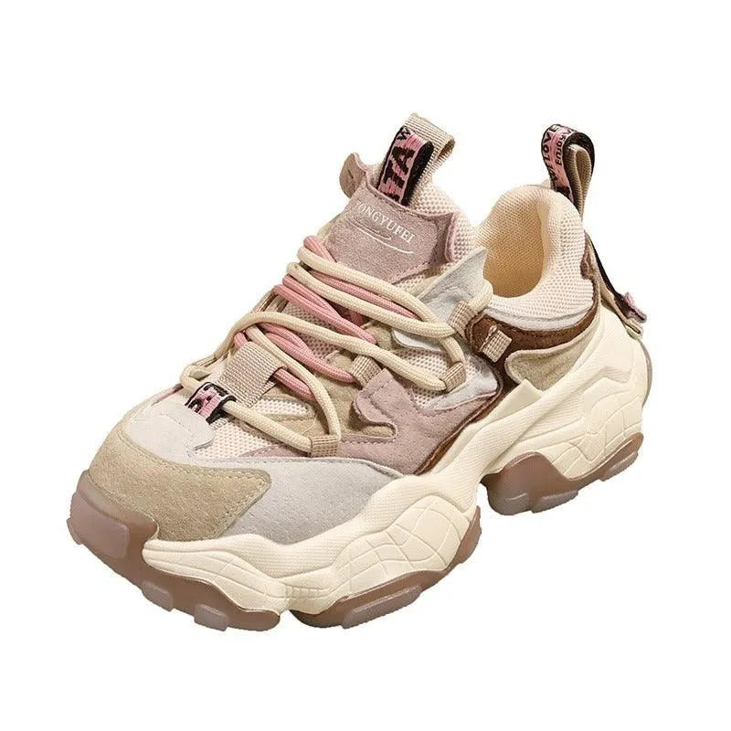 GR | Damen Sneaker Wolle Casual mit Plateau