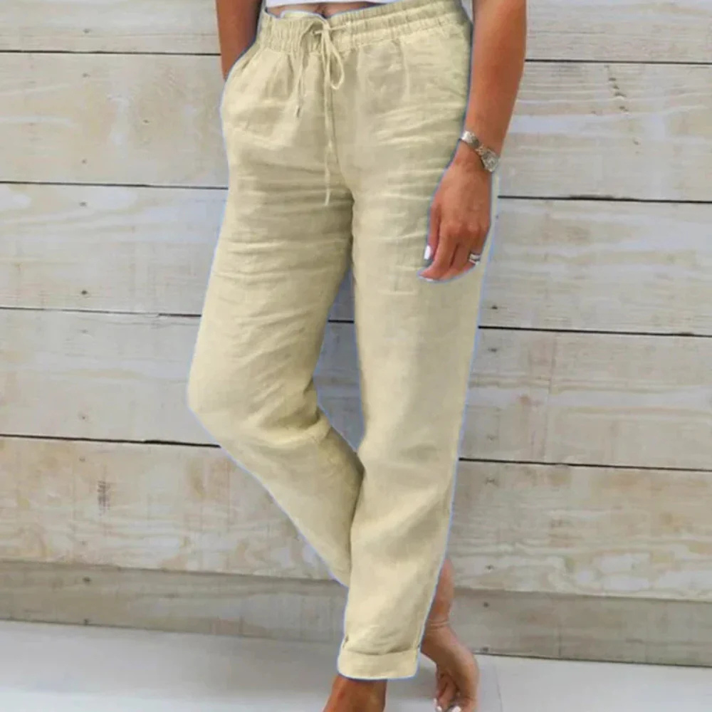 GR | Leichte Sommerhose Aus Leinen