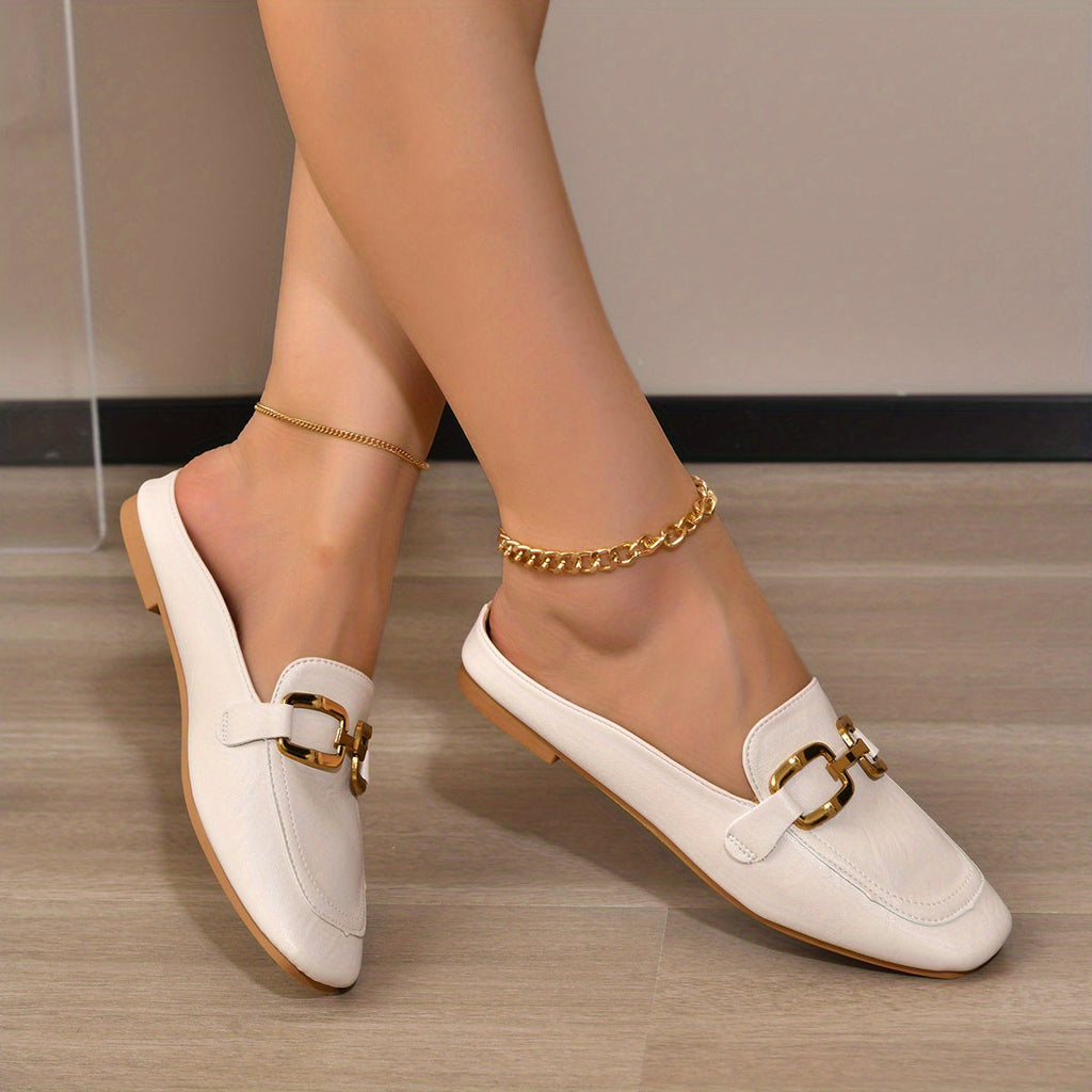 GR | Casual leather mules