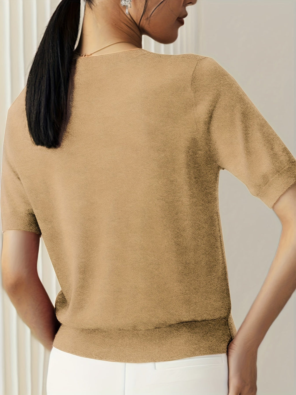 GR | Damen Lässiger Pullover