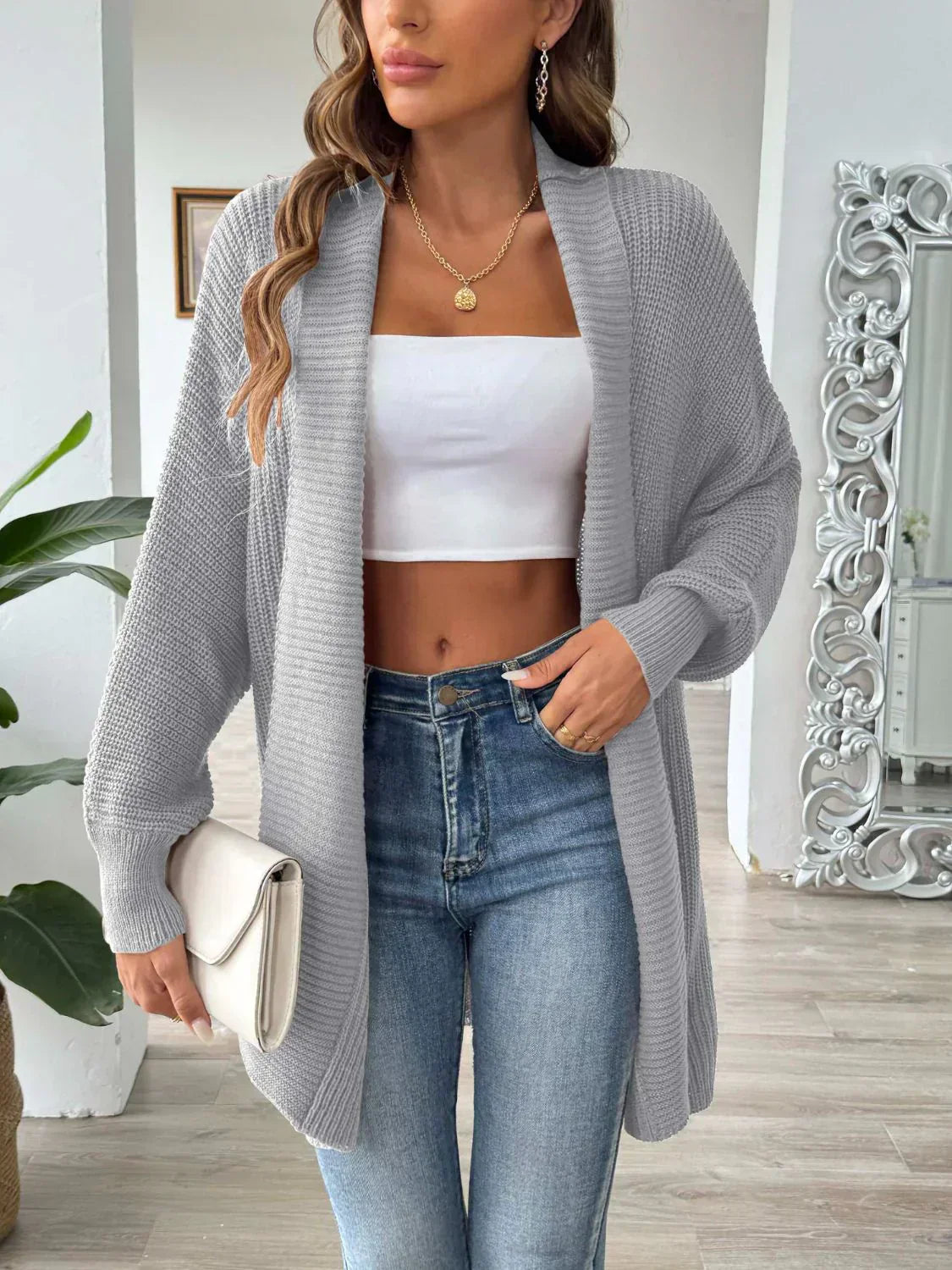 GR | Stylish cardigan vest for women