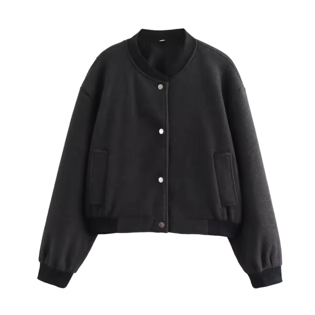 GR | Ribbed Bomber Jacket Transitional Jacket For Women