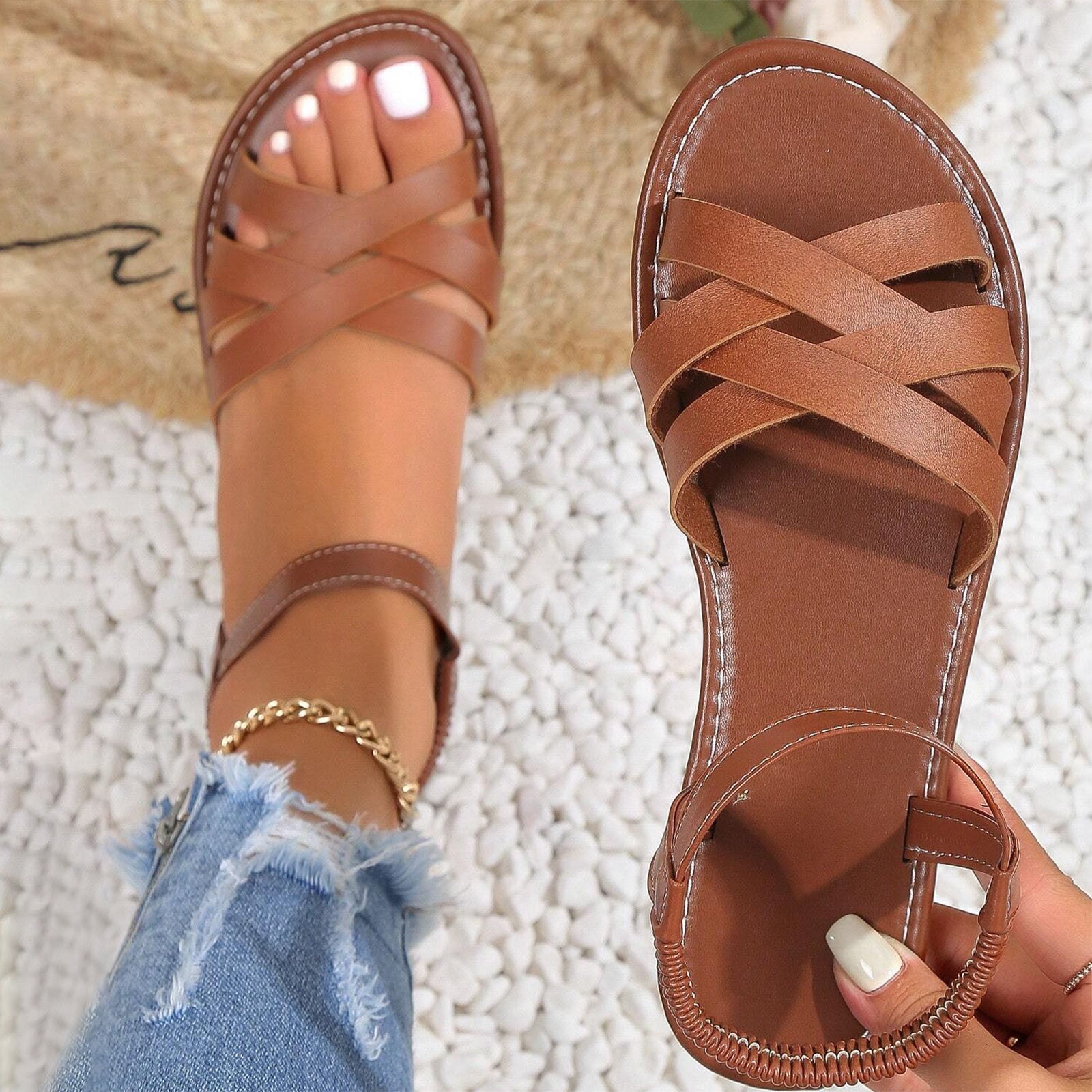 GR | Stylish and comfortable summer sandals for women