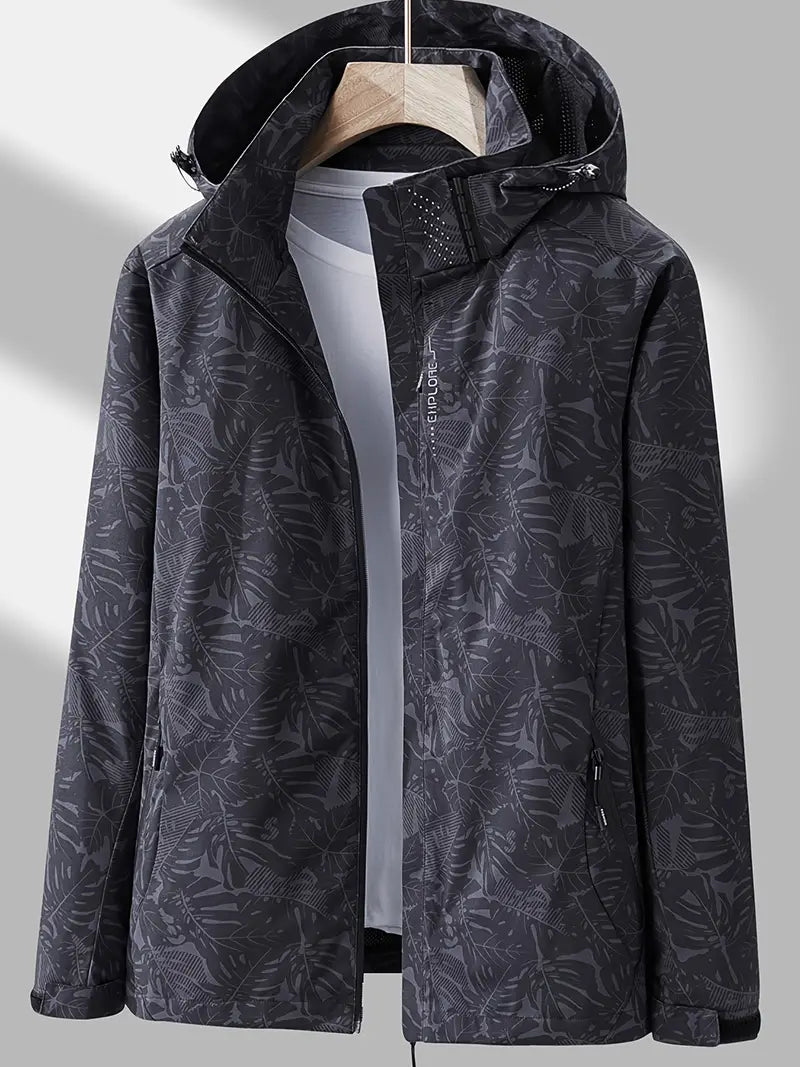 GR | Women's windproof and rainproof outdoor jacket with detachable hood | Ideal for adventurous days 