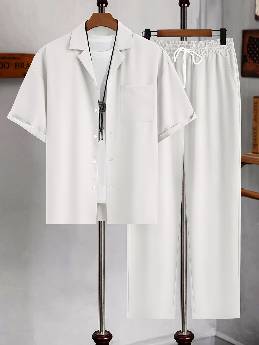 GR | Summer outfit set in a single color