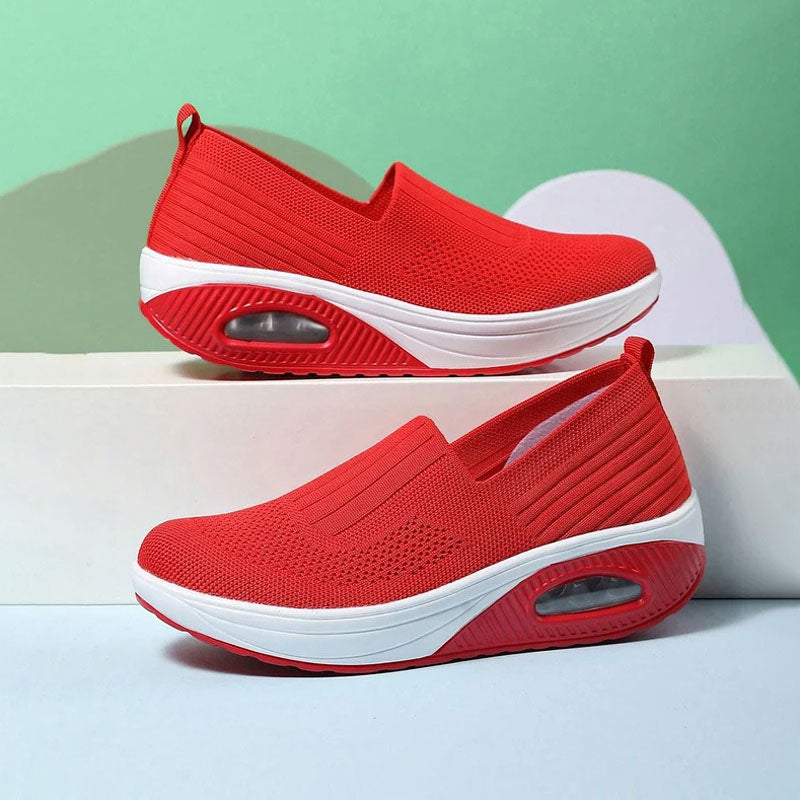 GR | Breathable Slip-on Sneakers with Ergonomic Sole for Women