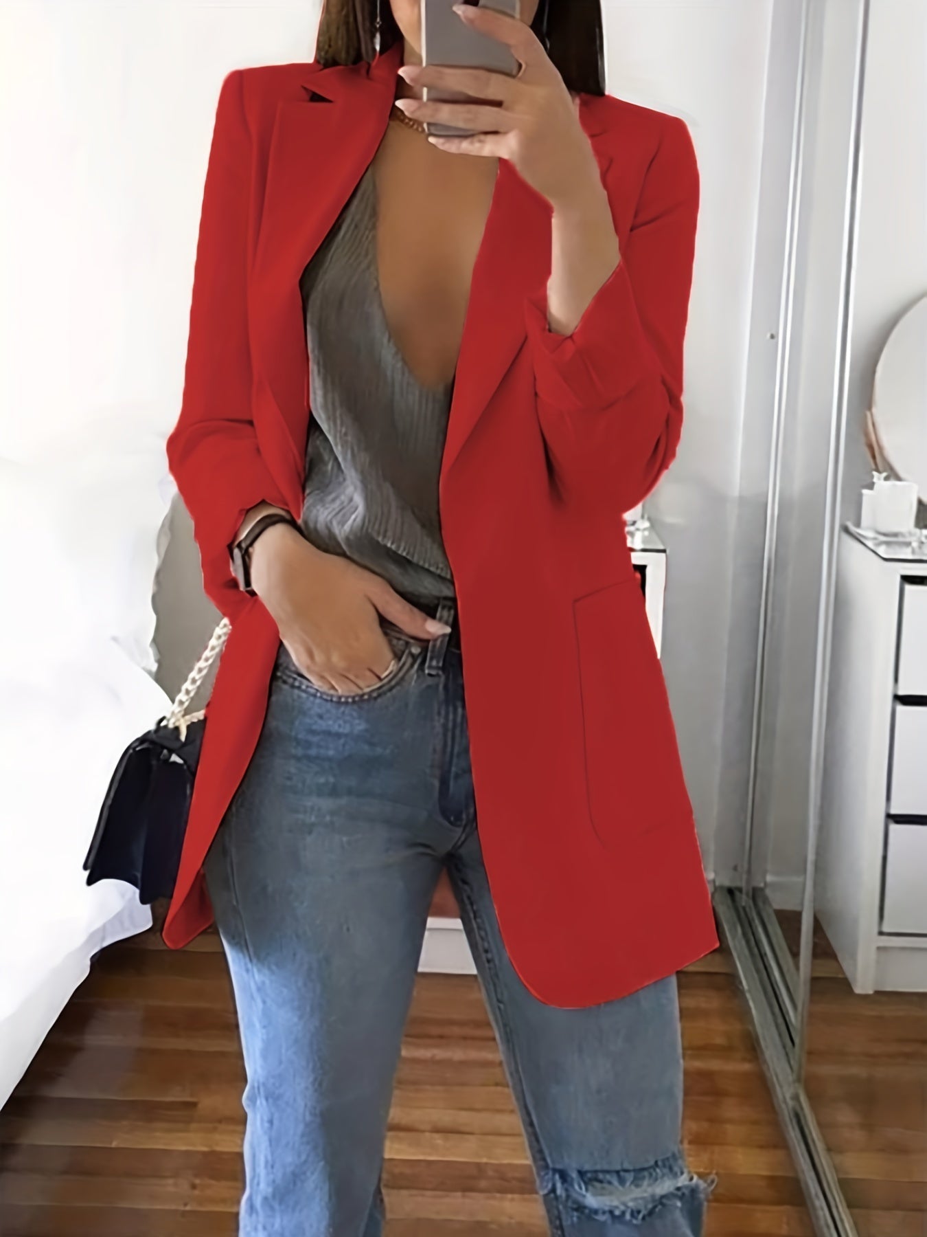 GR | Casual plus-size blazer