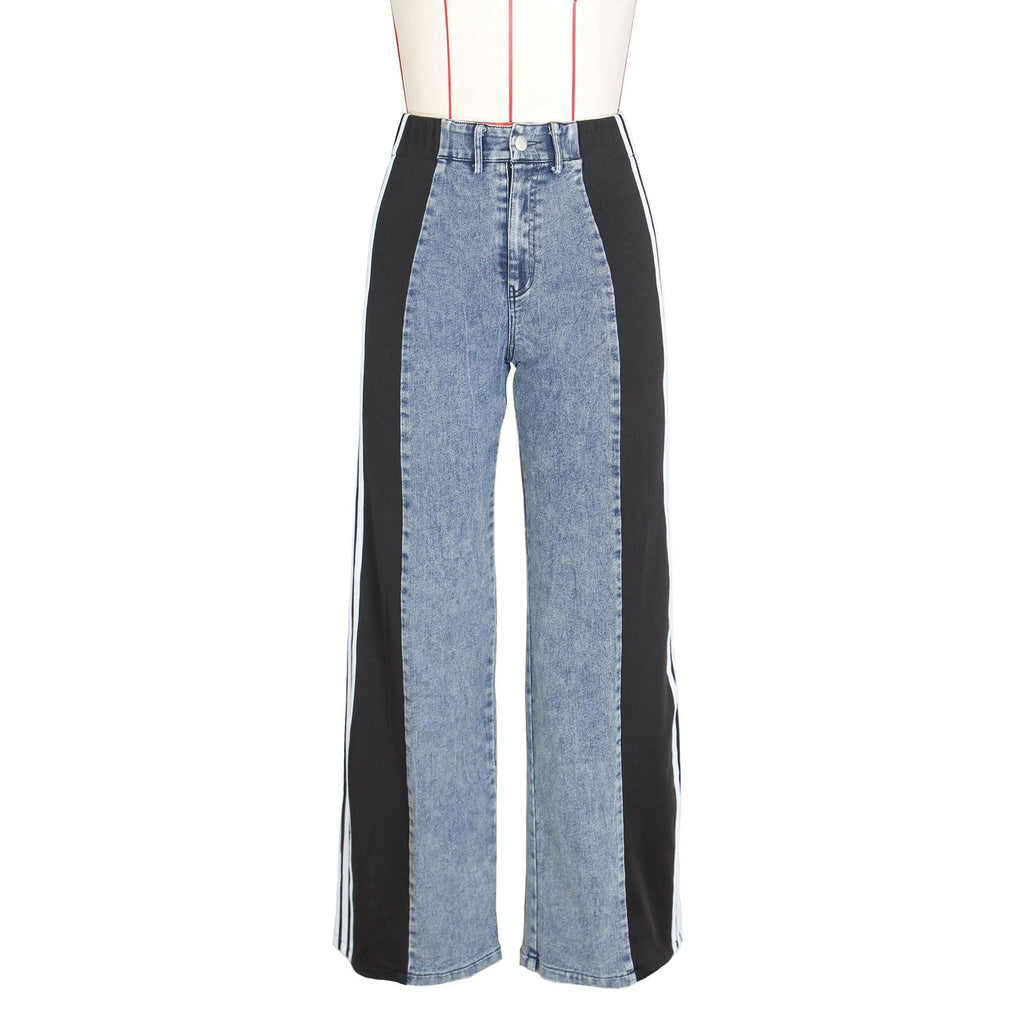 GR | Wide-leg denim trousers