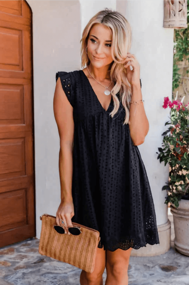 GR | Women's Summer Dress with Trousers Comfortable Women's Dress