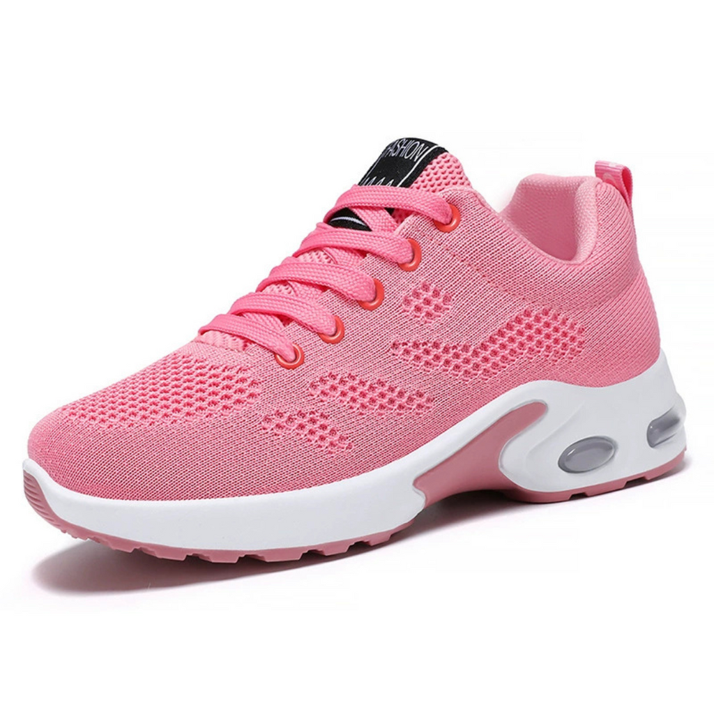 GR | Breathable sports shoes with cushioned sole for women