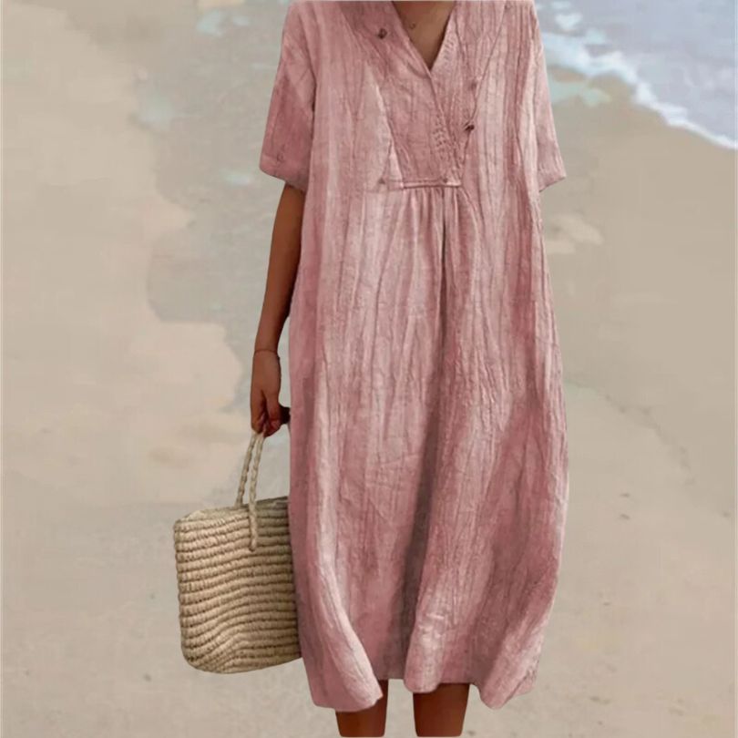 GR | Comfortable linen dress