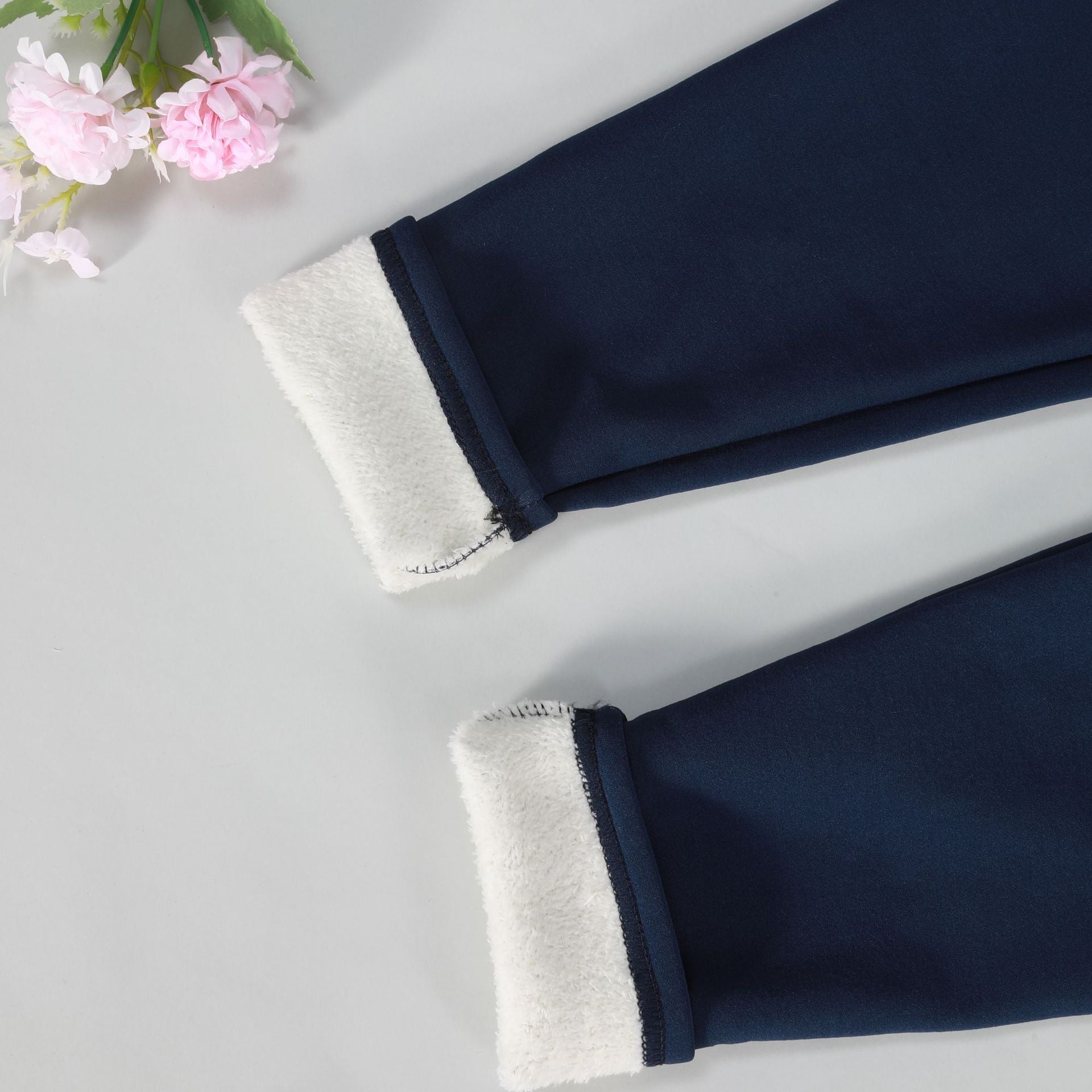 GR | Liebliche Fleece Hohe Taille Wollleggings