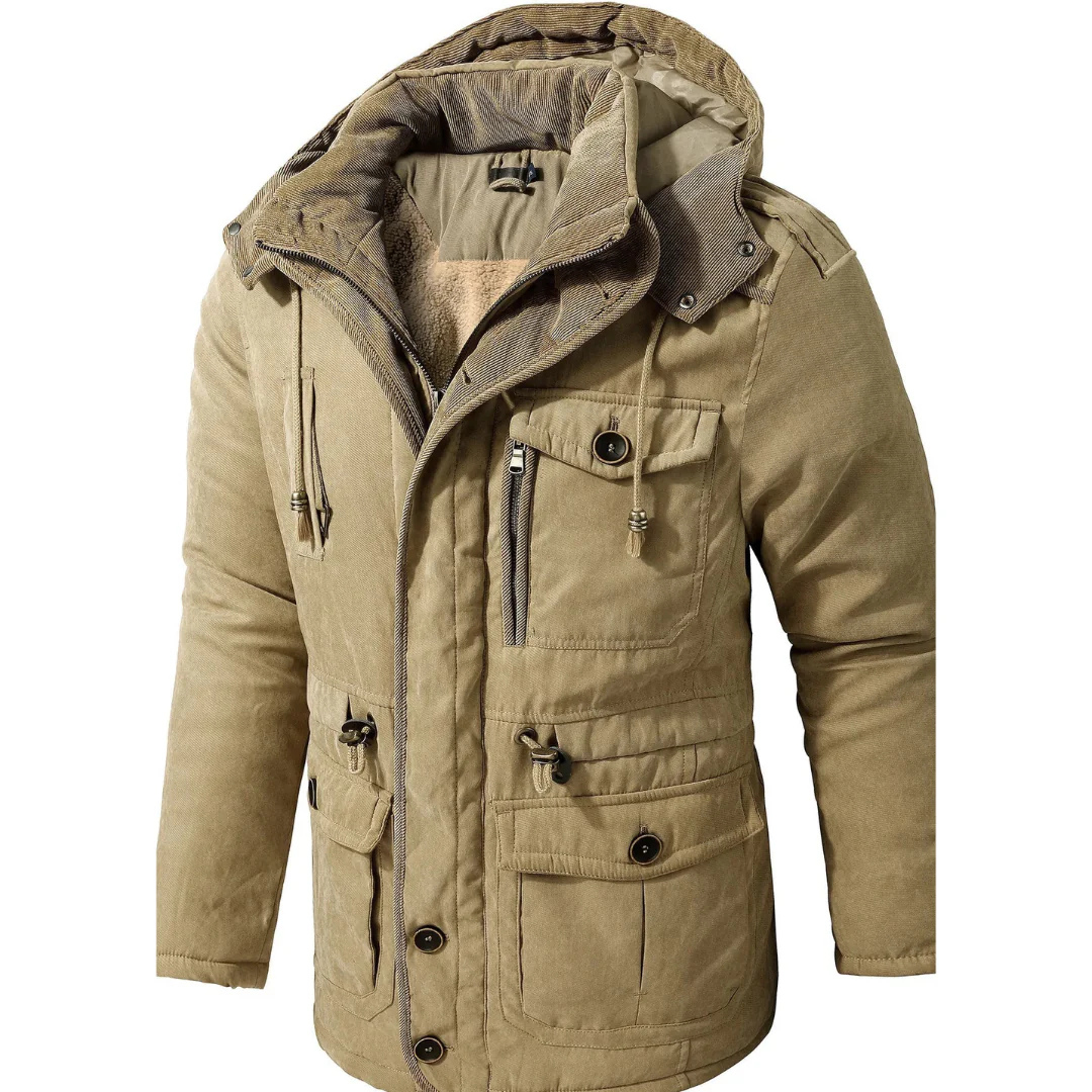 GR | Warm hooded jacket