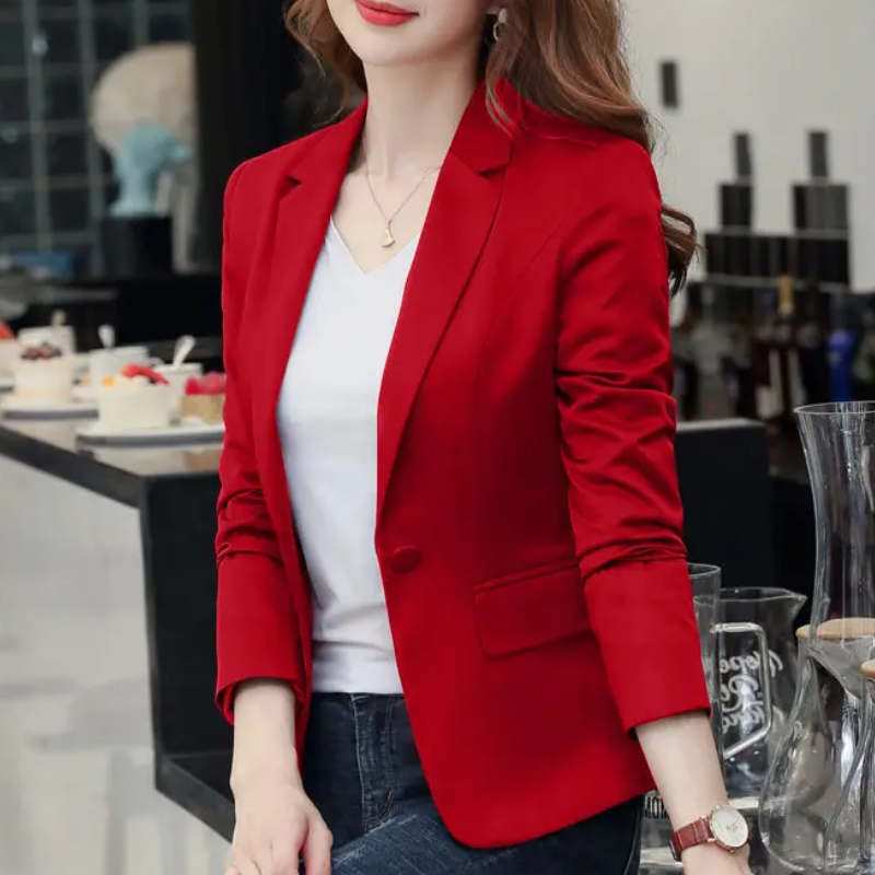 GR | Elegant women's blazer with long sleeves, ideal for work
