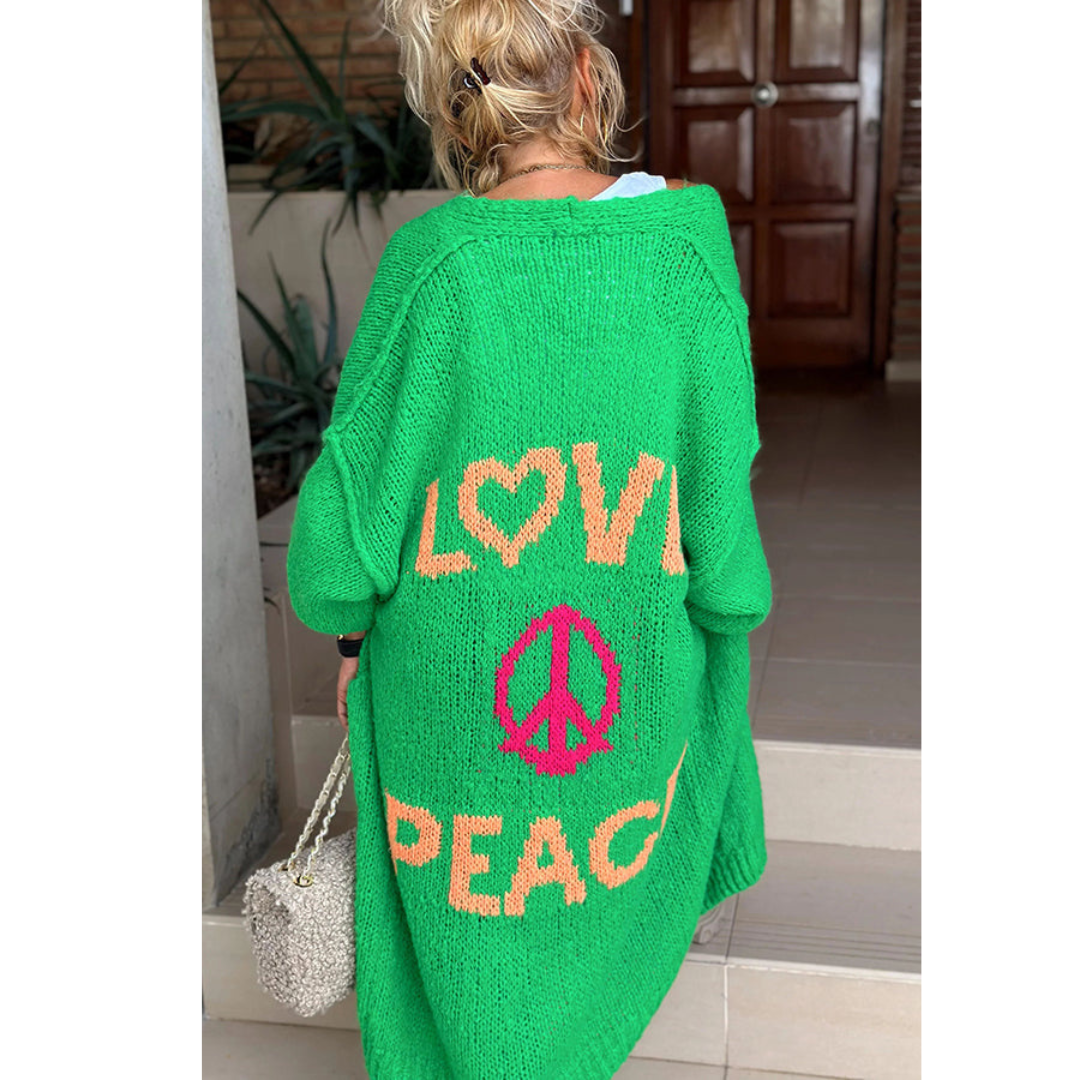GR peace strickjacke - Ibiza