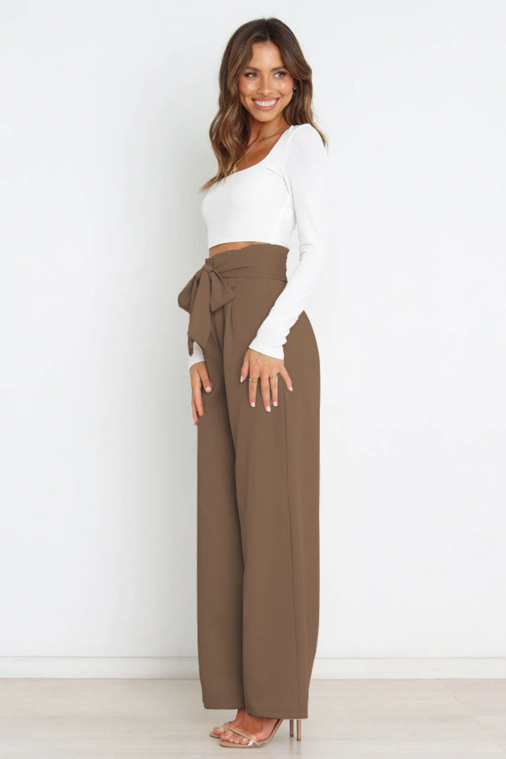 GR | Leinenhose Für Frauen Lang