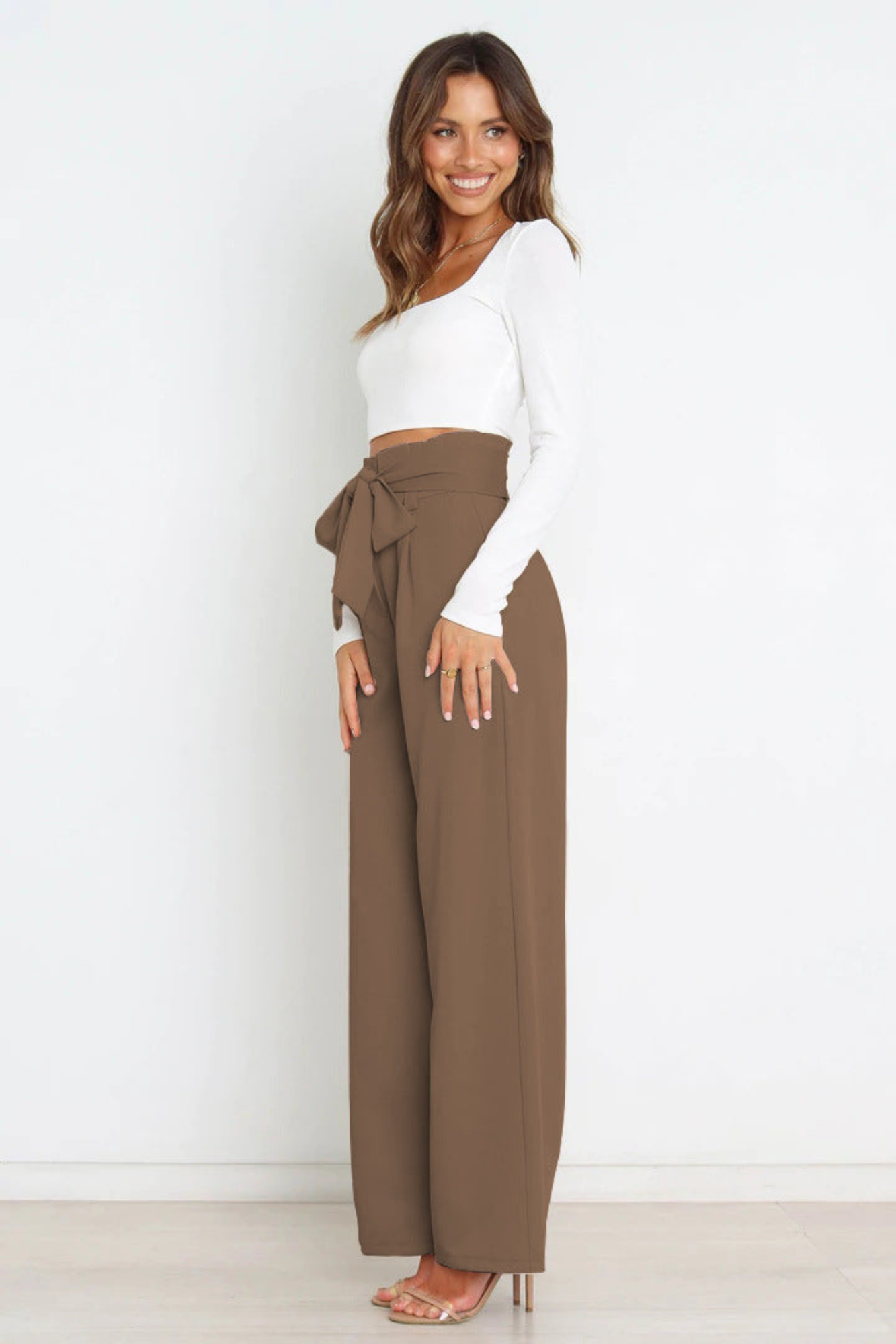GR | Leinenhose Für Frauen Lang