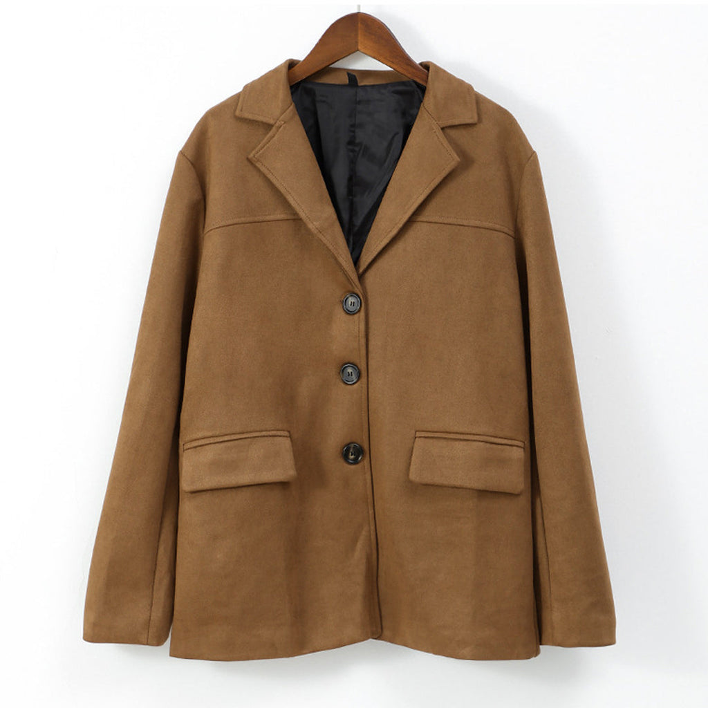 Elegant suede jacket