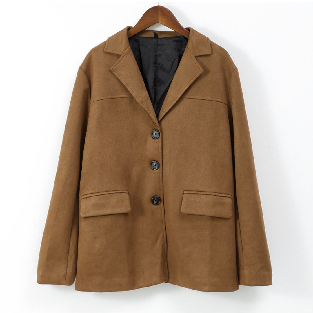 Elegant suede jacket