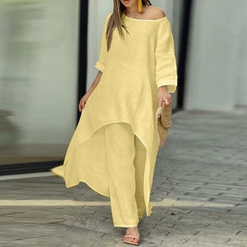 GR | Top and trousers for women