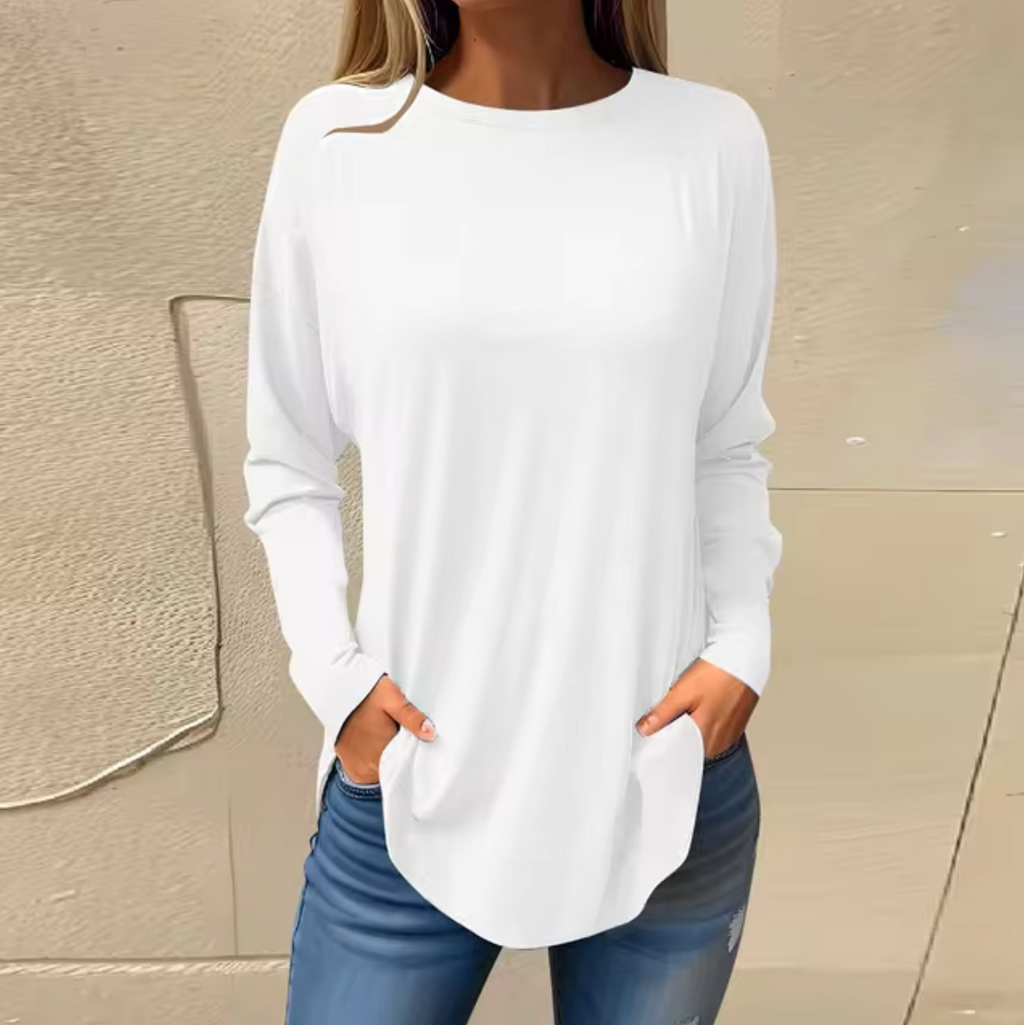 GR - Round neck sweater made of cotton