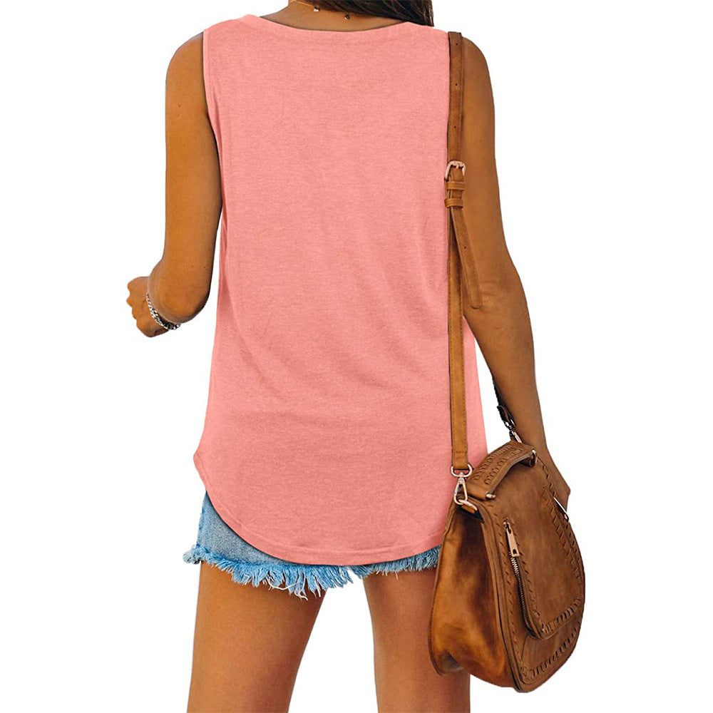 GR McKayla Jersey V-Neck Tank Top