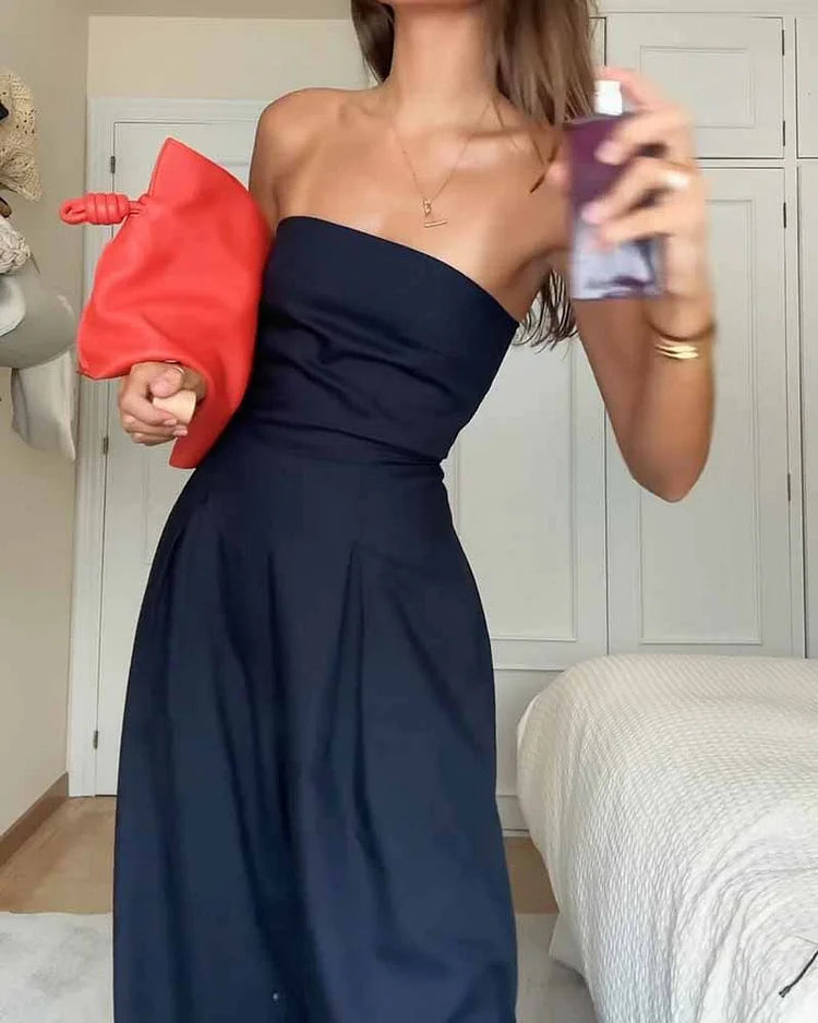 GR | Elegant Off-Shoulder Jumpsuit for Women