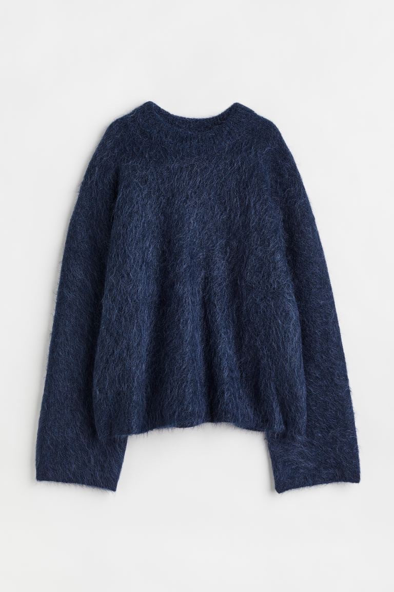 GR | made of mohair - oversized women's sweater