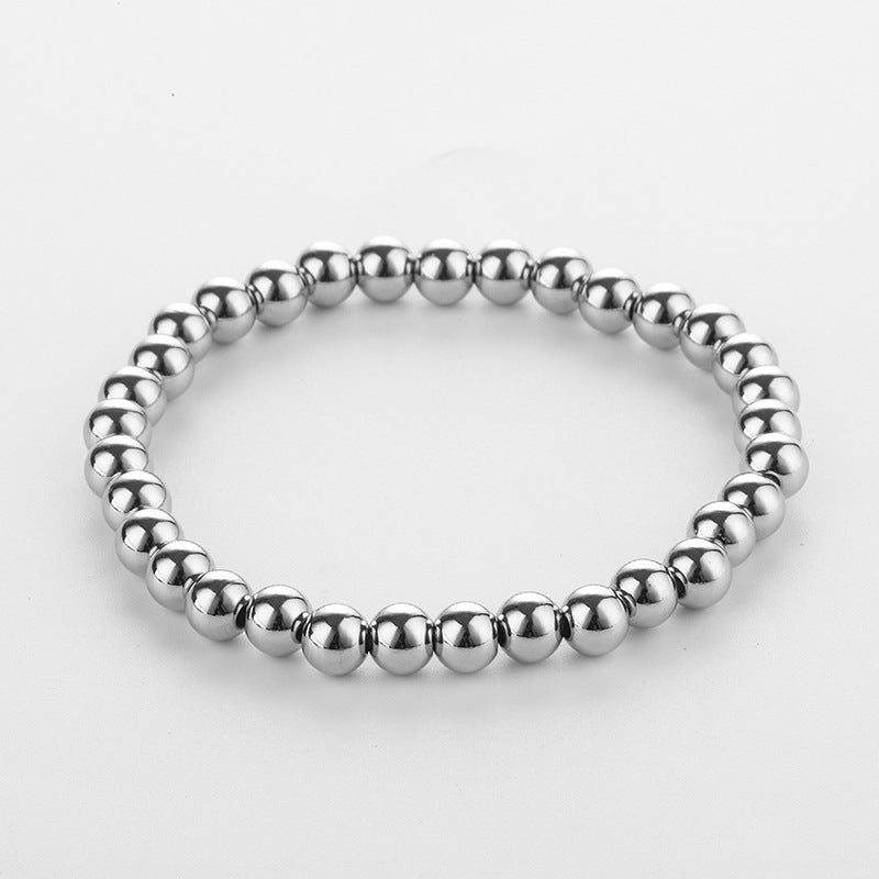 GR | Steel bead bracelet