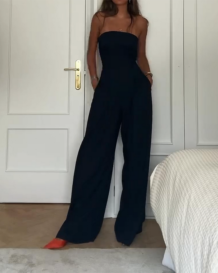 GR | Elegant Off-Shoulder Jumpsuit for Women