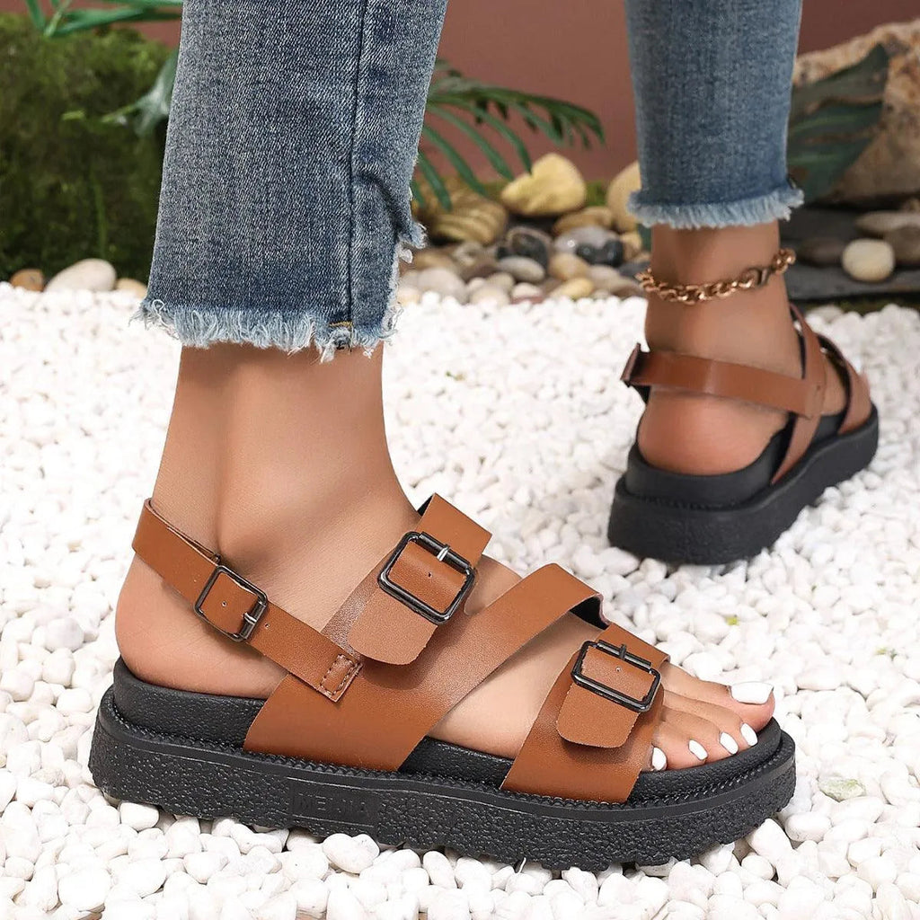 GR | Women's sandals with thick sole casual