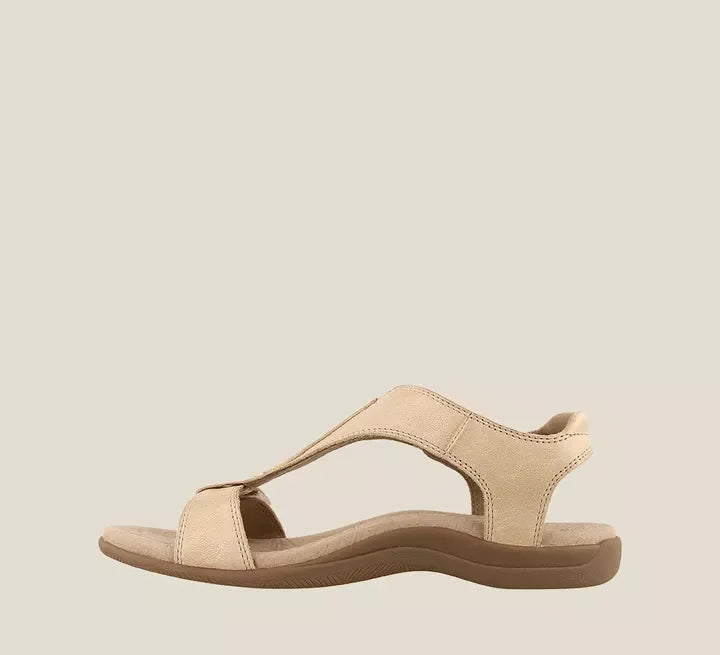 GR | Luxurious orthopedic sandal with T-strap design and arch support 