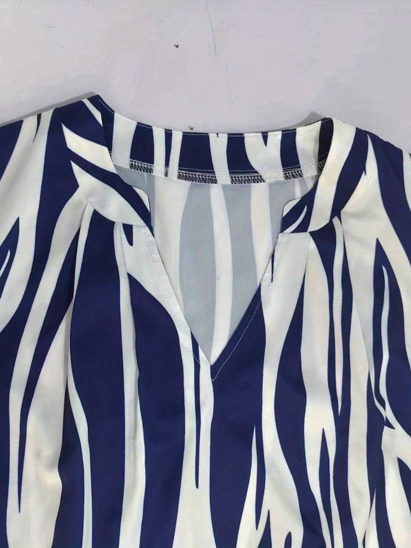 GR | Striking striped sleeveless dress