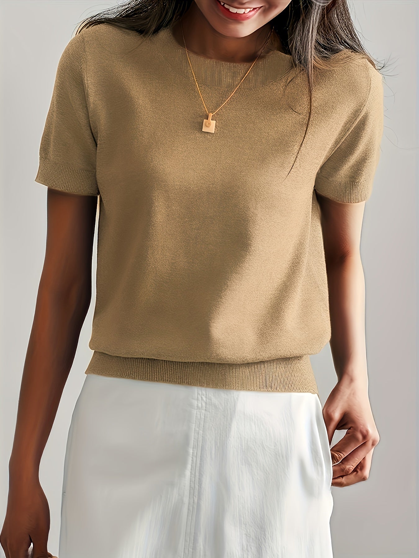 GR | Damen Lässiger Pullover