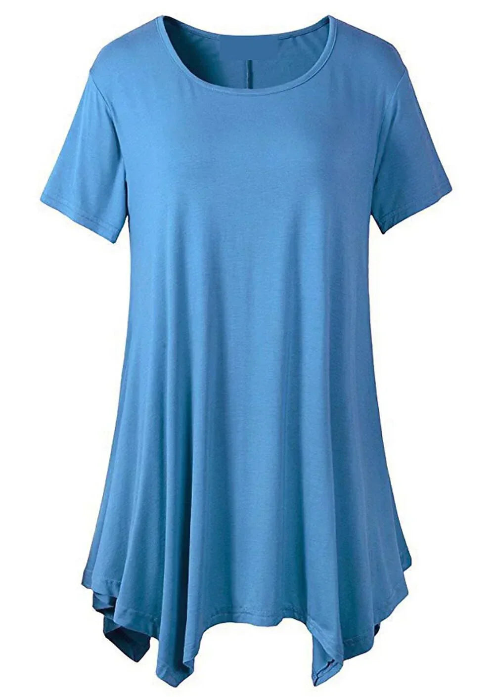 GR | Summery loose fit T-shirt with short sleeves