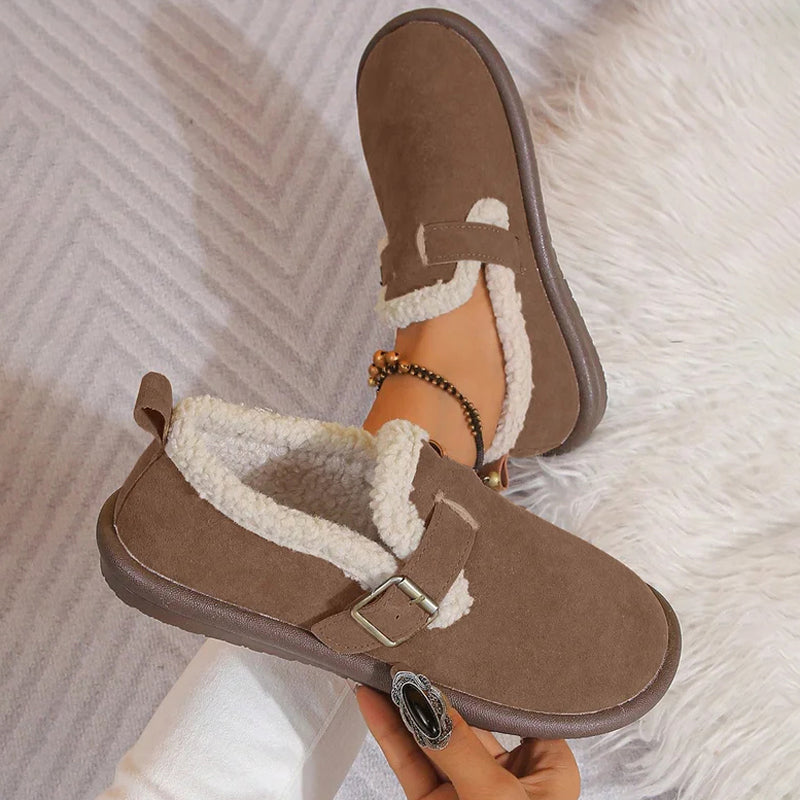 GR | Warm and Comfortable Flat Shoes