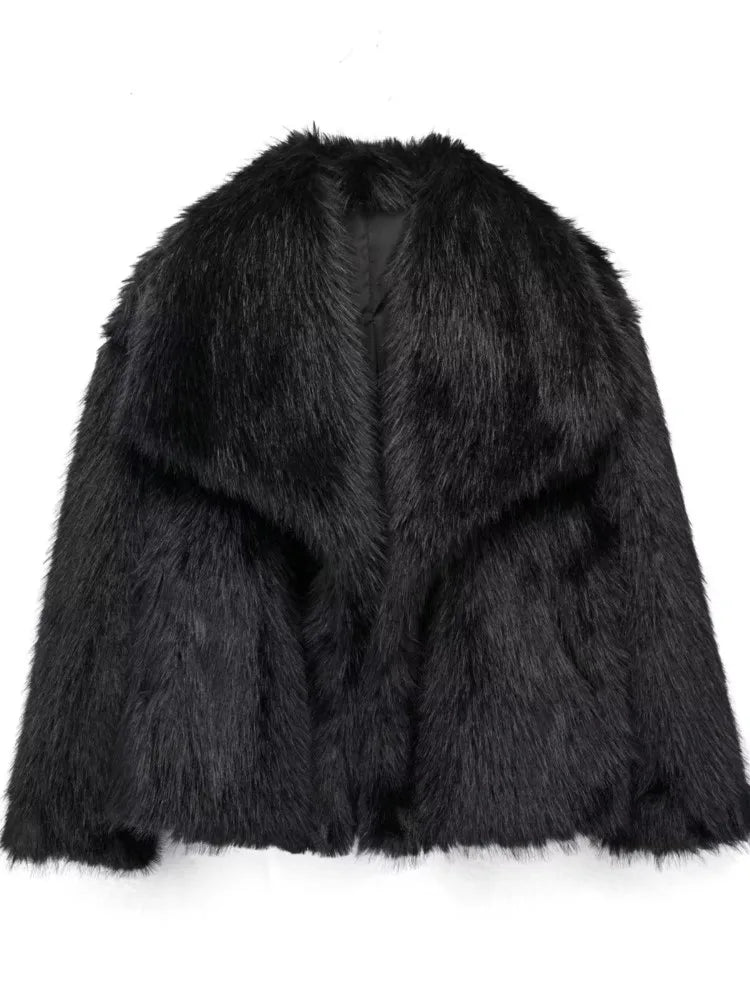 GR | Eco-fur coat