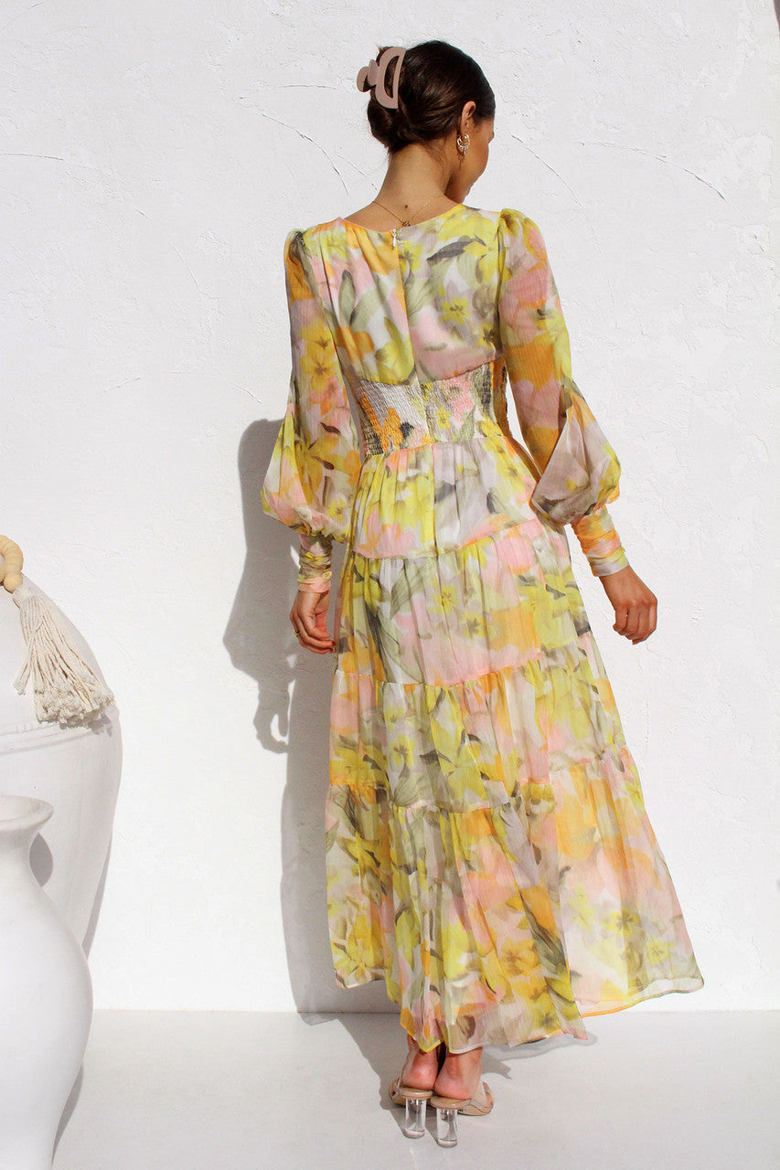 GR | Wickelkleid Mit Blumenmuster Für Damen