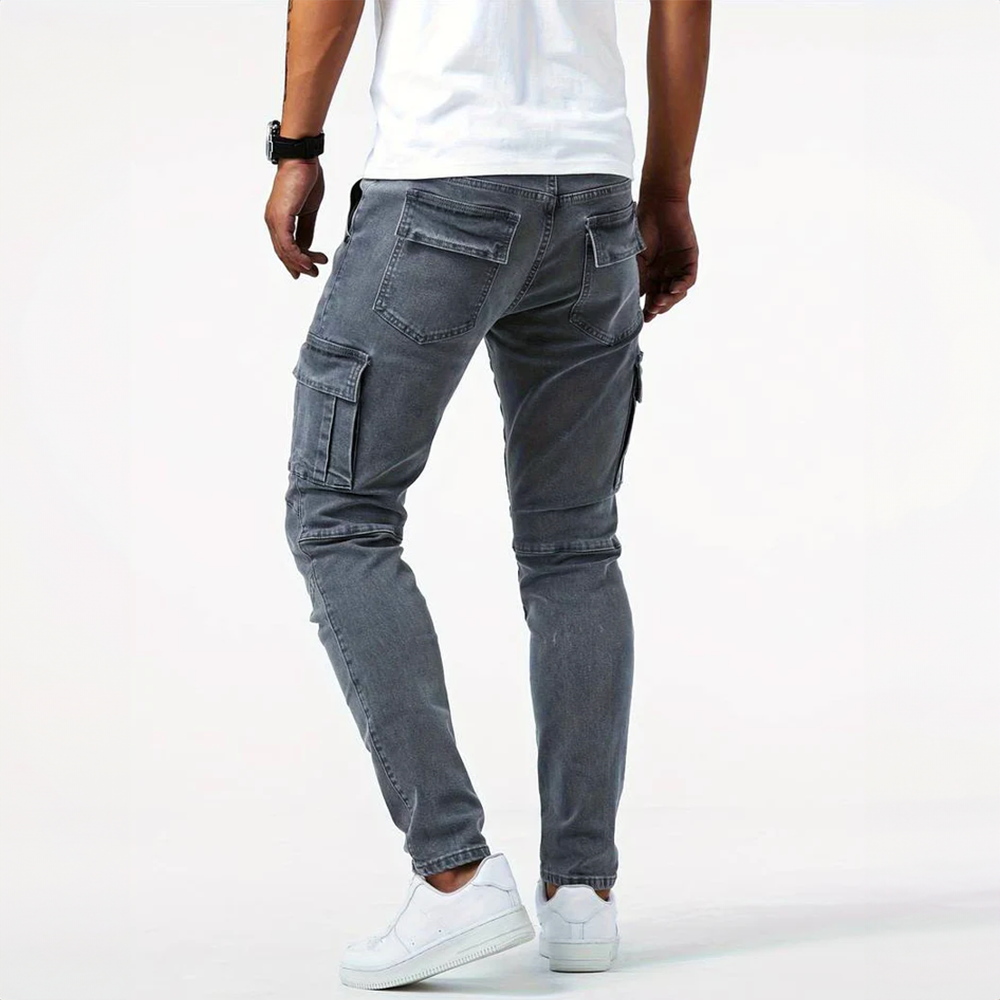 GR | Denim Cargo Jeans