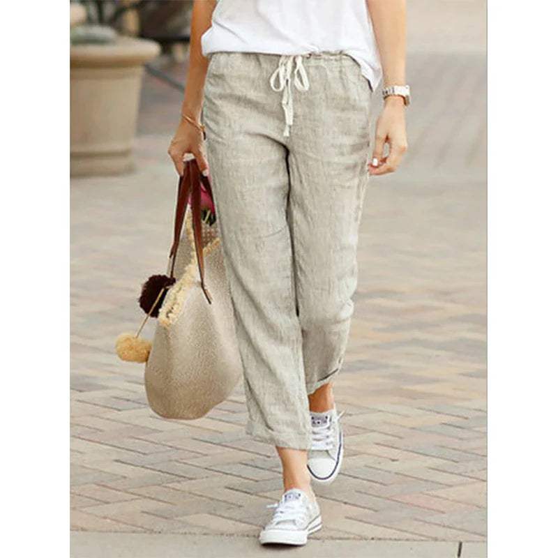GR | Women's linen trousers