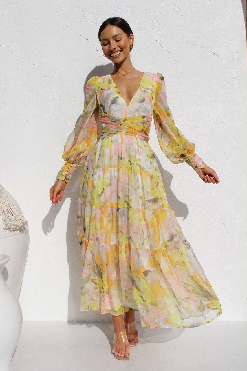 GR | Wickelkleid Mit Blumenmuster Für Damen