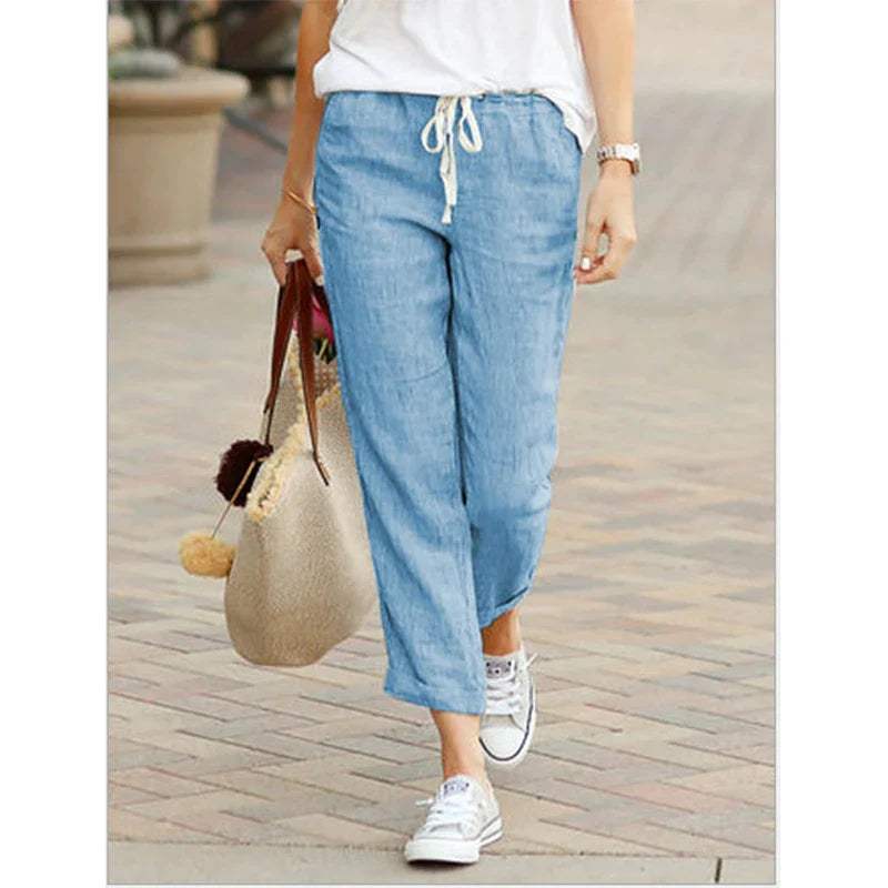 GR | Women's linen trousers