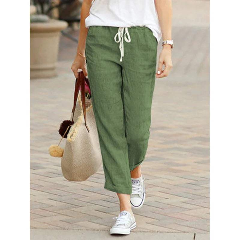 GR | Women's linen trousers