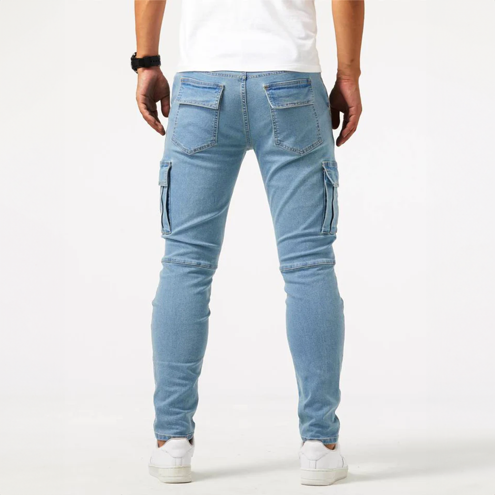 GR | Denim Cargo Jeans