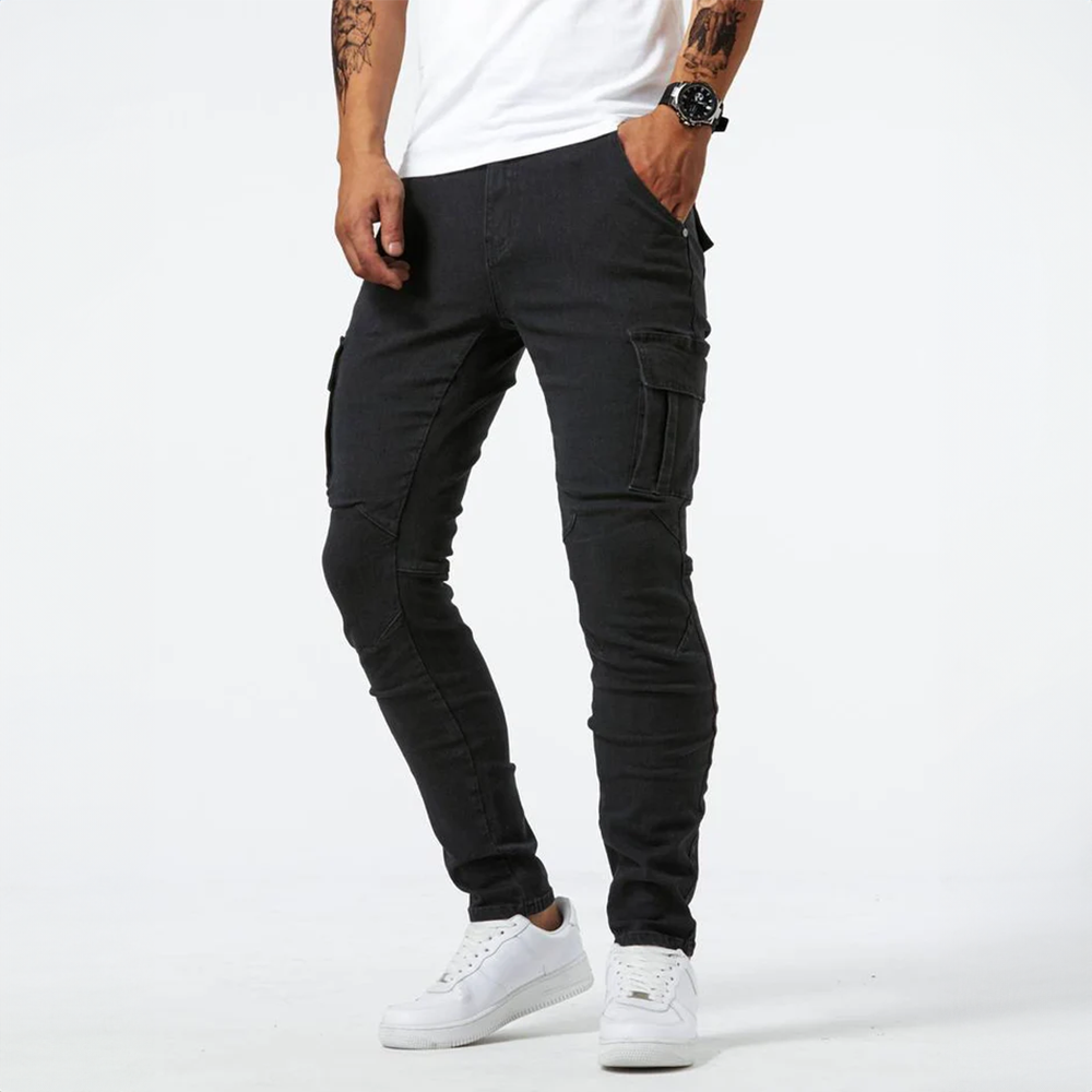 GR | Denim Cargo Jeans