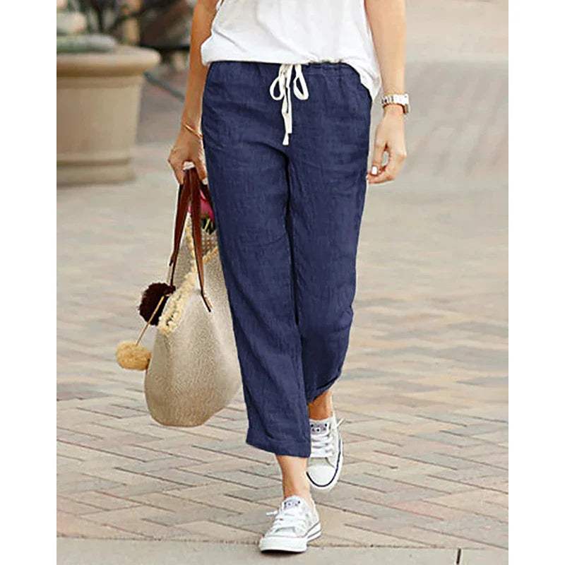 GR | Women's linen trousers