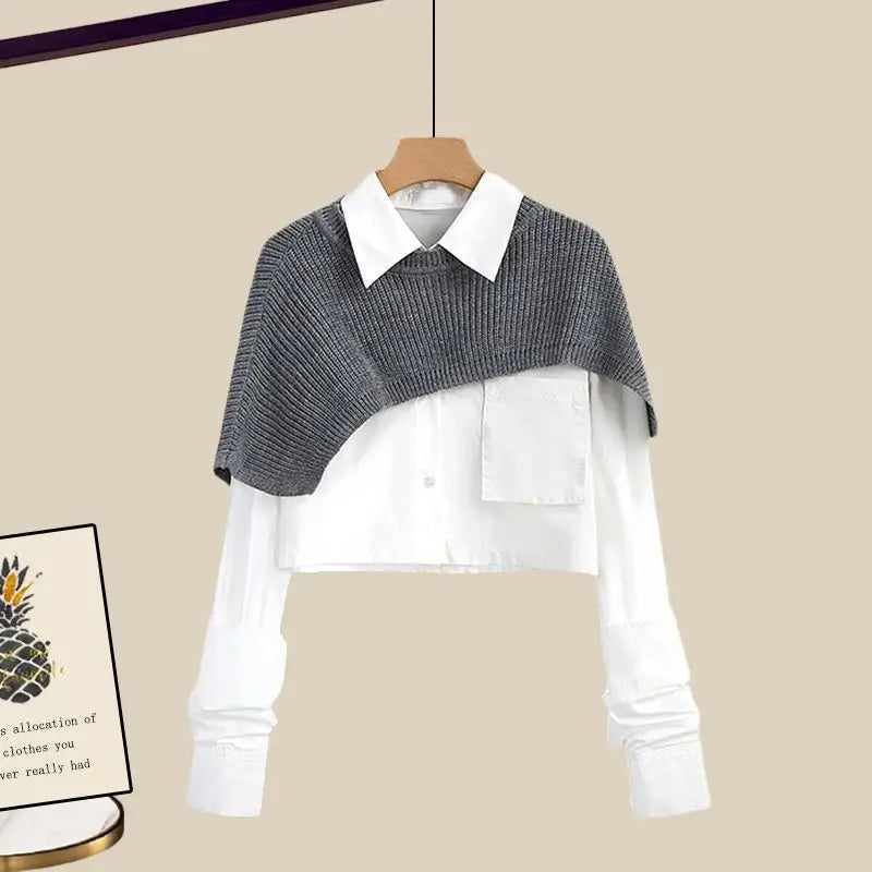 GR - Fashionably knitted outfit