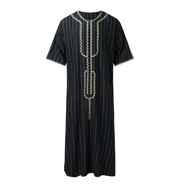 GR | Loose fleece with V-neck Djellaba