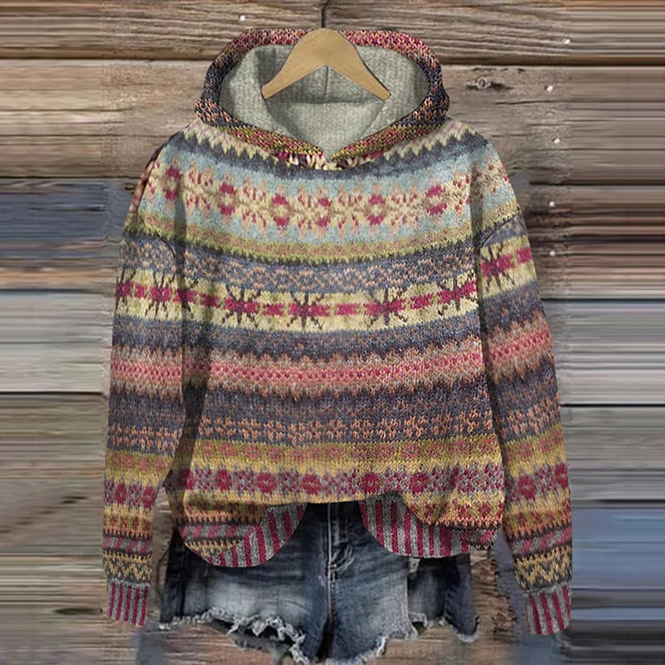GR | Women's pullover - colorful and warm for colder days