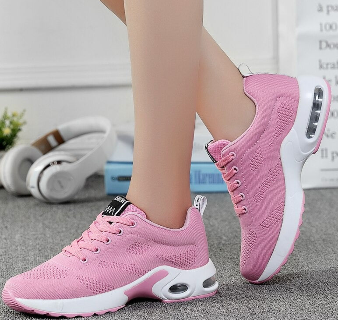 GR - Orthopedic Lightweight, Breathable Sports Sneakers for Women | Sporty Casual Running Shoe with Air Cushion Sole